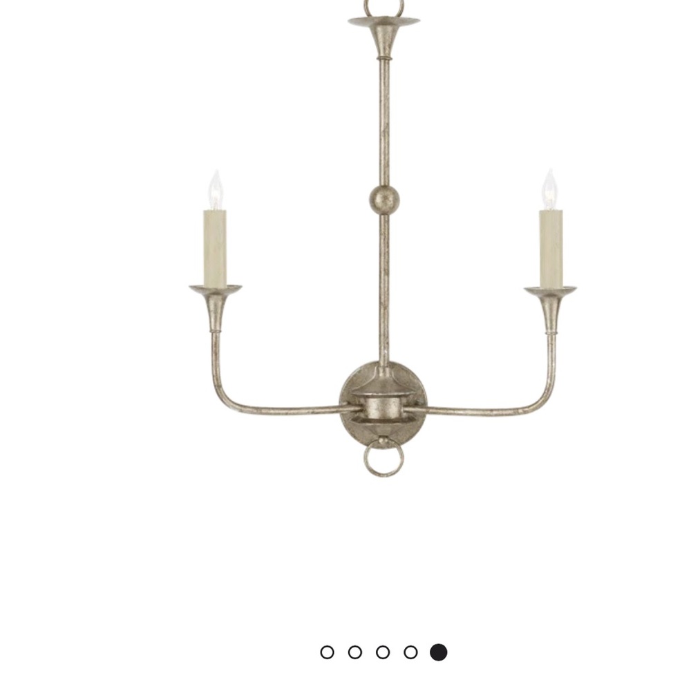 Elegant Silver Chandelier